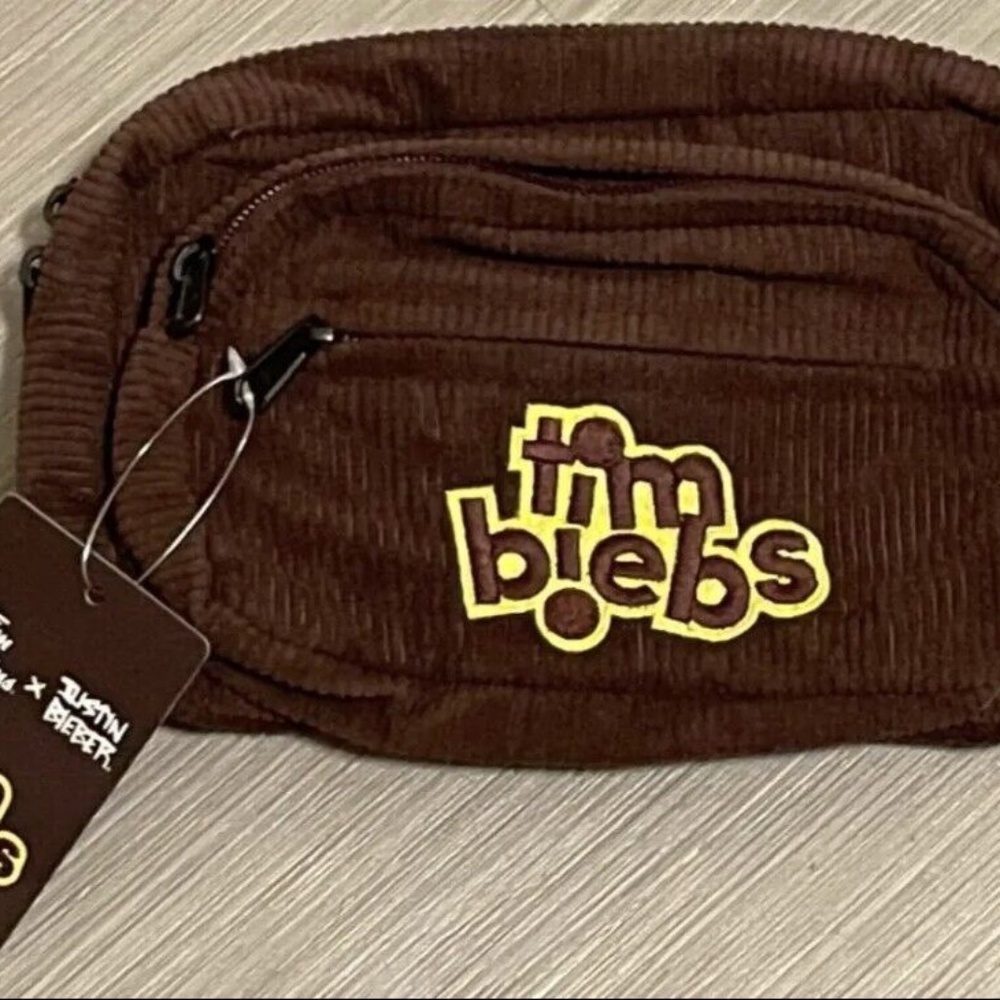 TIM BIEBS | Justin Bieber X Tim Hortons | Limited edition Fanny Pack | Brand New